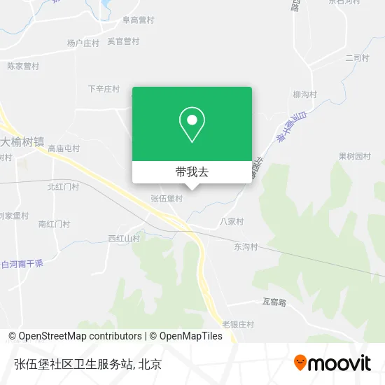 张伍堡社区卫生服务站地图