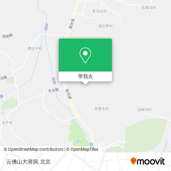 云佛山大溶洞地图