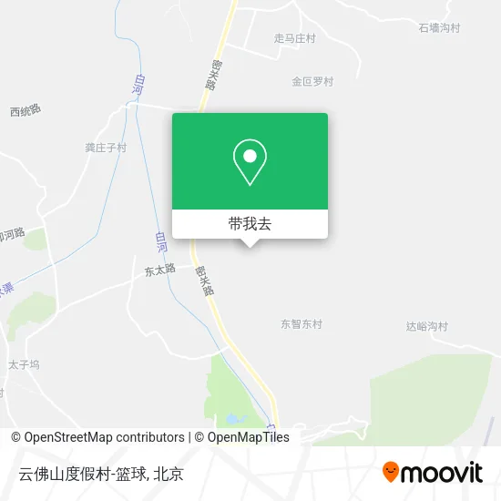 云佛山度假村-篮球地图