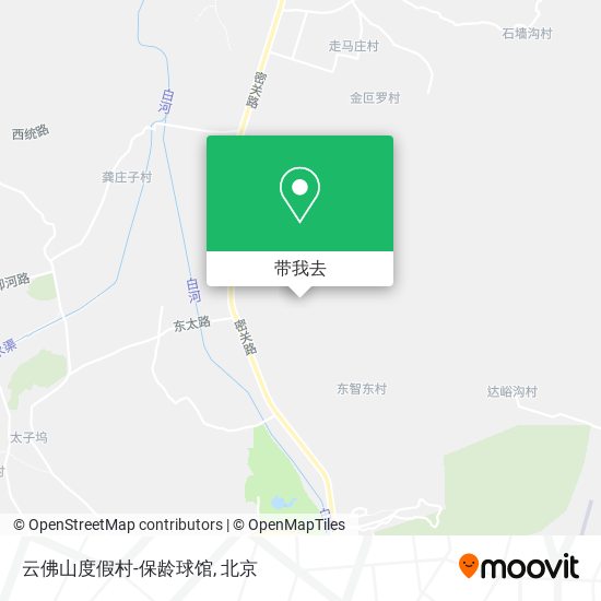 云佛山度假村-保龄球馆地图