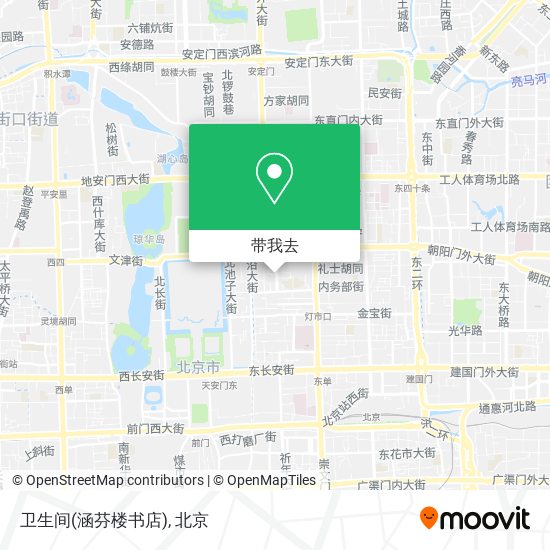 卫生间(涵芬楼书店)地图