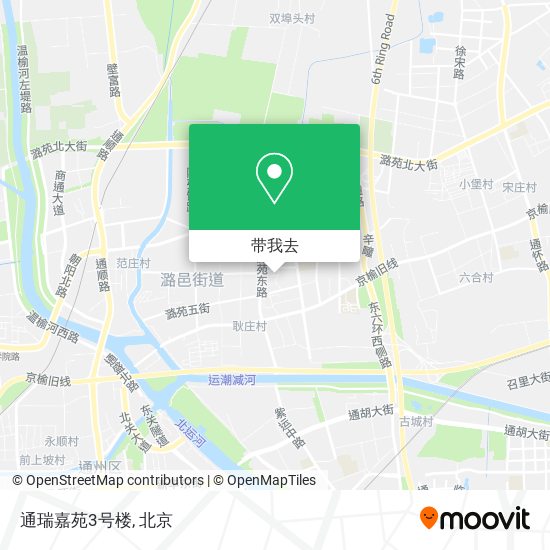 通瑞嘉苑3号楼地图