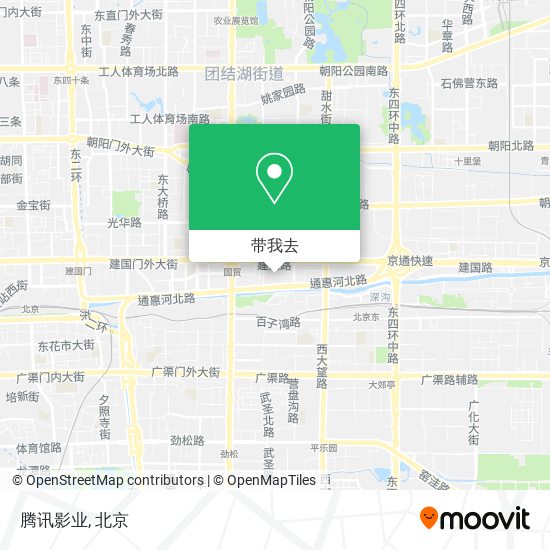 腾讯影业地图