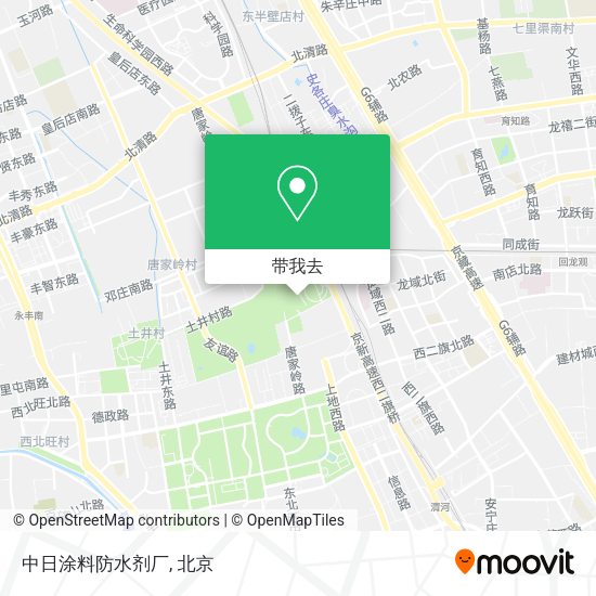 中日涂料防水剂厂地图