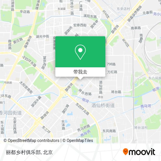 丽都乡村俱乐部地图