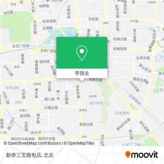 新侨三宝面包店地图