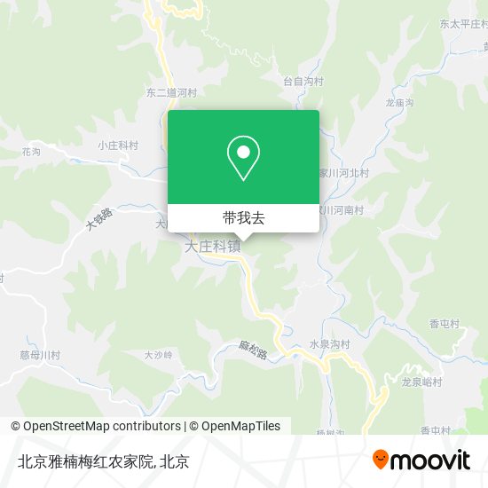 北京雅楠梅红农家院地图