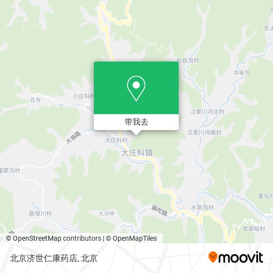 北京济世仁康药店地图