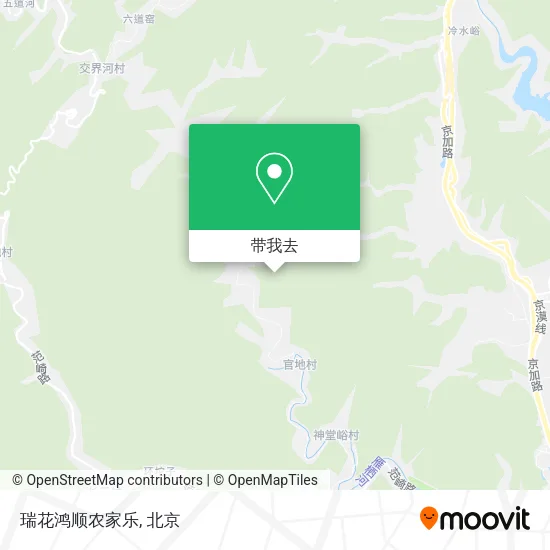 瑞花鸿顺农家乐地图