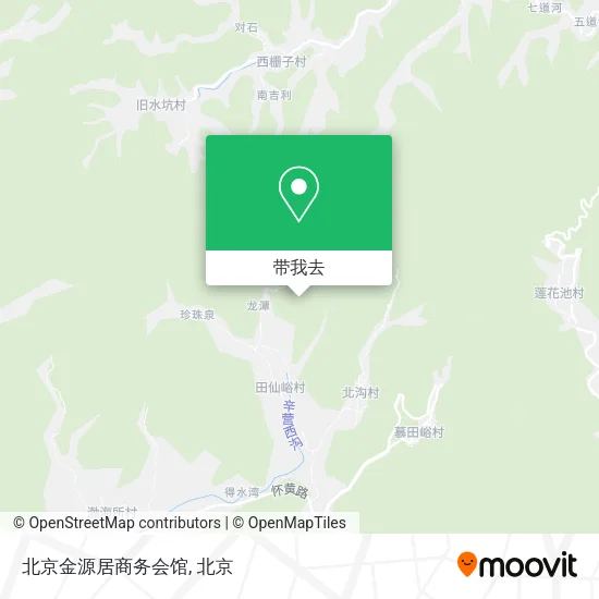 北京金源居商务会馆地图