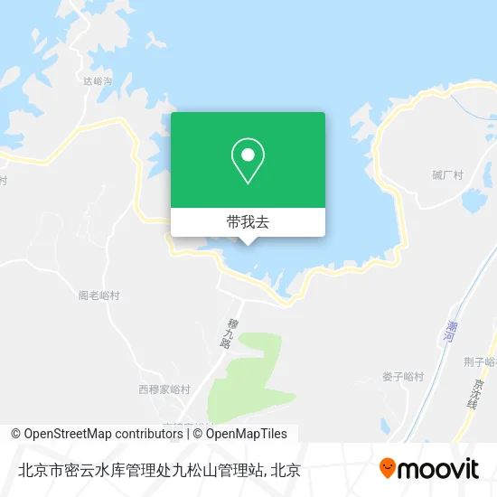 北京市密云水库管理处九松山管理站地图