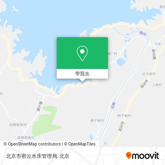 北京市密云水库管理局地图