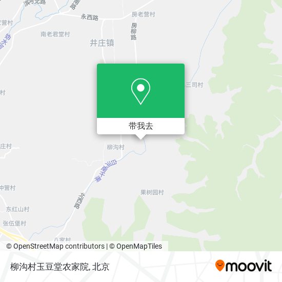 柳沟村玉豆堂农家院地图