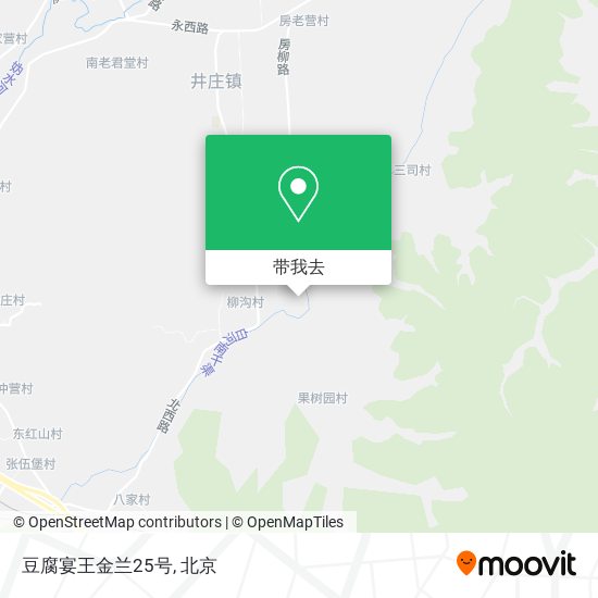 豆腐宴王金兰25号地图