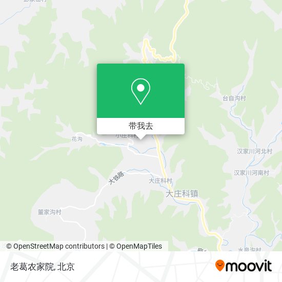老葛农家院地图