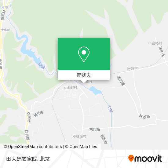 田大妈农家院地图