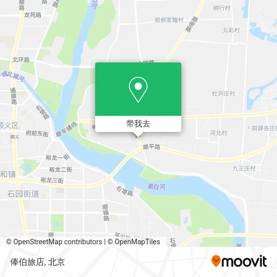 俸伯旅店地图