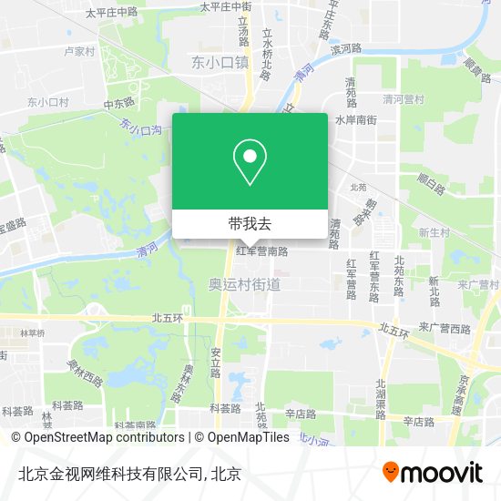 北京金视网维科技有限公司地图