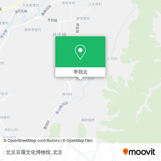 北京豆腐文化博物馆地图