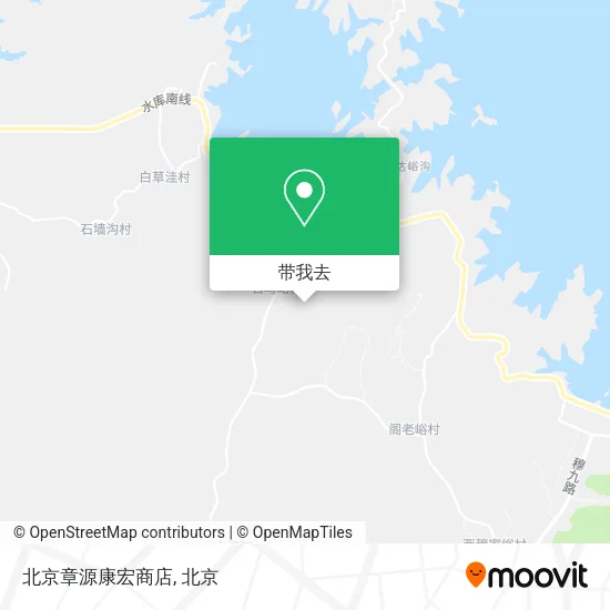 北京章源康宏商店地图