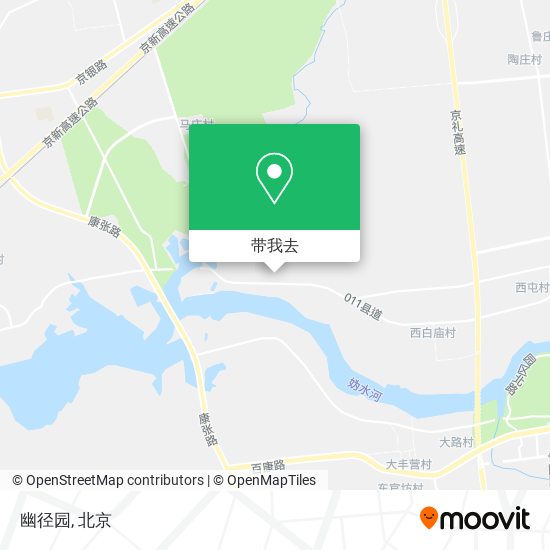 幽径园地图