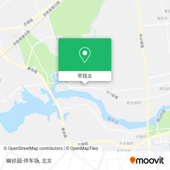 幽径园-停车场地图