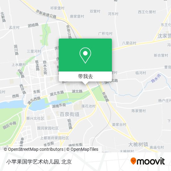 小苹果国学艺术幼儿园地图