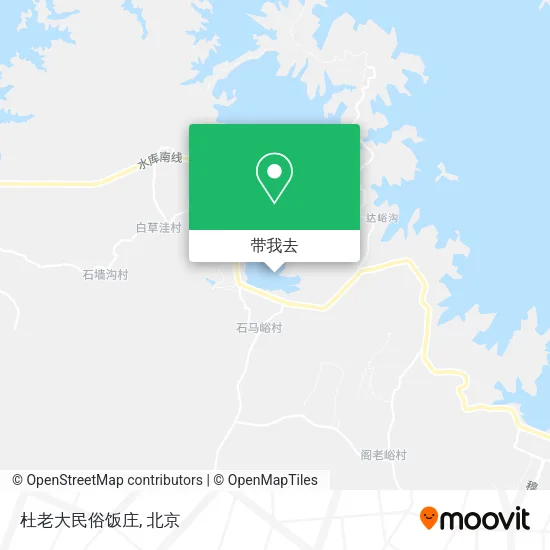 杜老大民俗饭庄地图