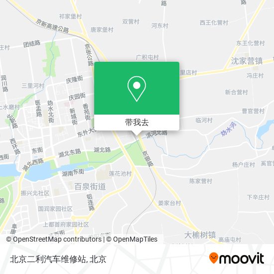 北京二利汽车维修站地图