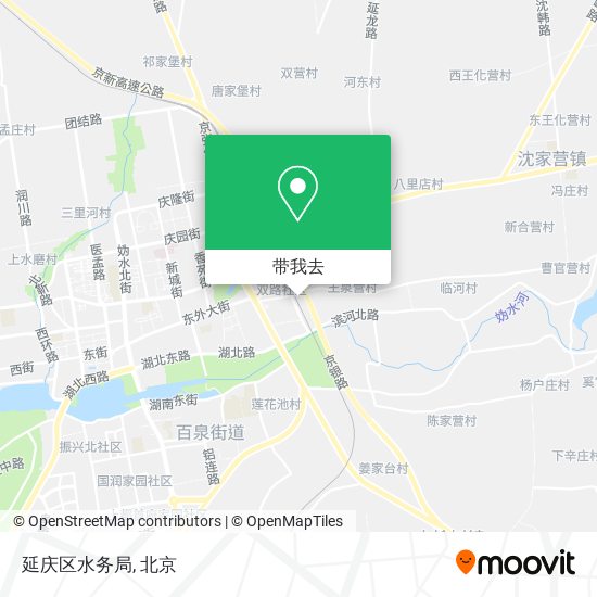 延庆区水务局地图