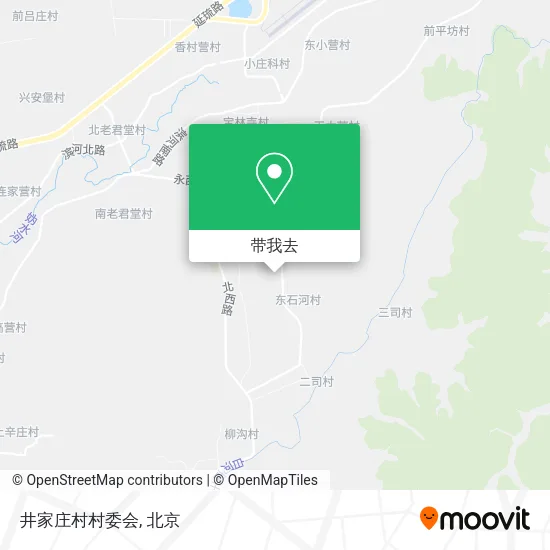 井家庄村村委会地图