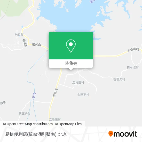 易捷便利店(琉森湖别墅南)地图