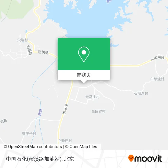 中国石化(密溪路加油站)地图