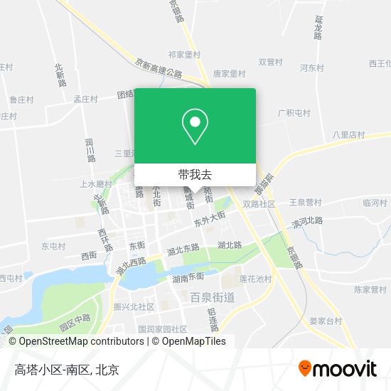 高塔小区-南区地图