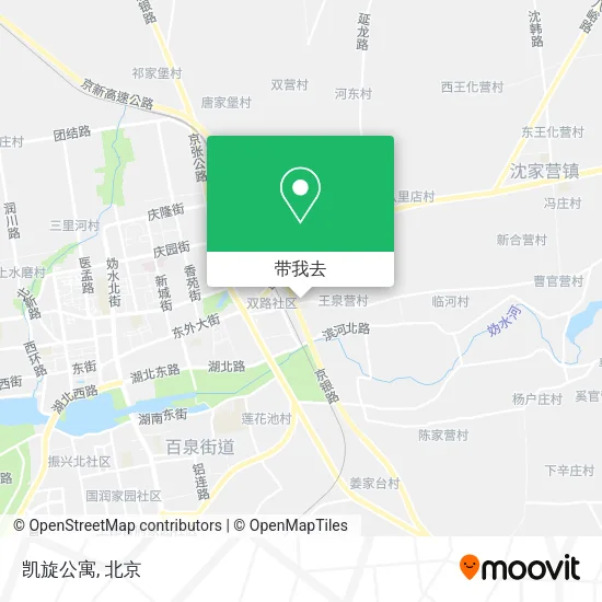 凯旋公寓地图