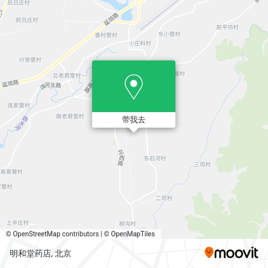 明和堂药店地图