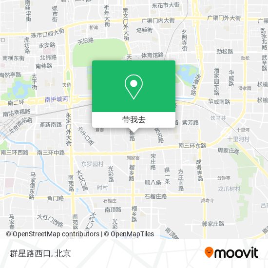 群星路西口地图