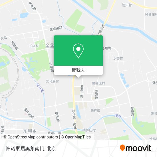 帕诺家居奥莱南门地图
