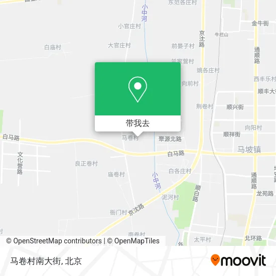 马卷村南大街地图