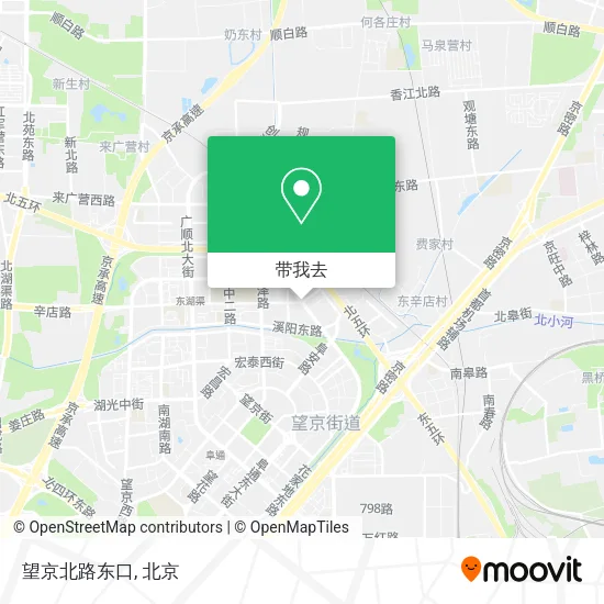 望京北路东口地图
