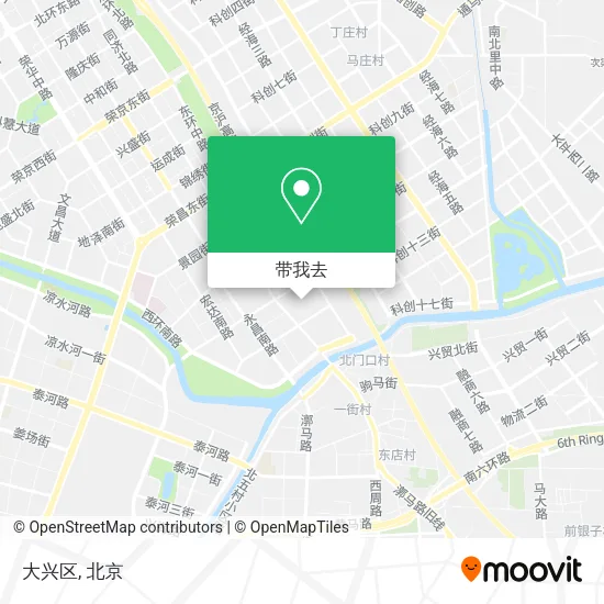 大兴区地图