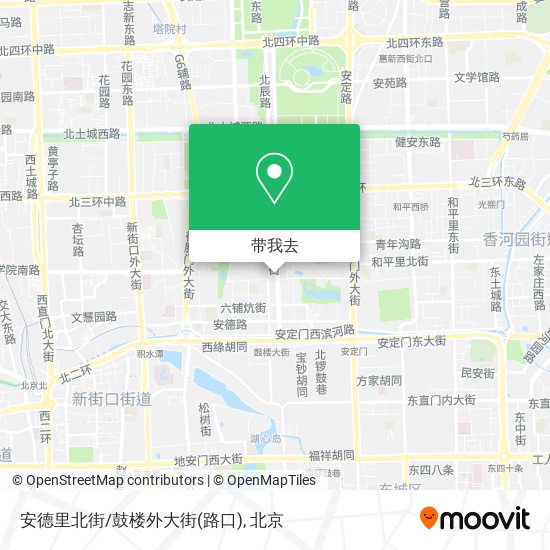 安德里北街/鼓楼外大街(路口)地图