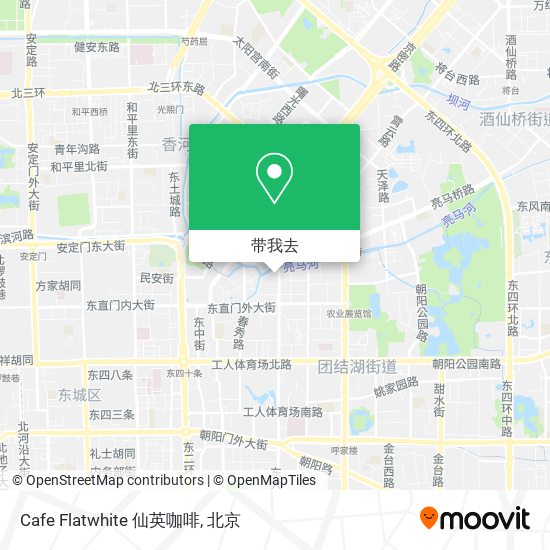 Cafe Flatwhite 仙英咖啡地图