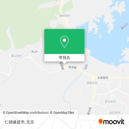 仁德缘超市地图
