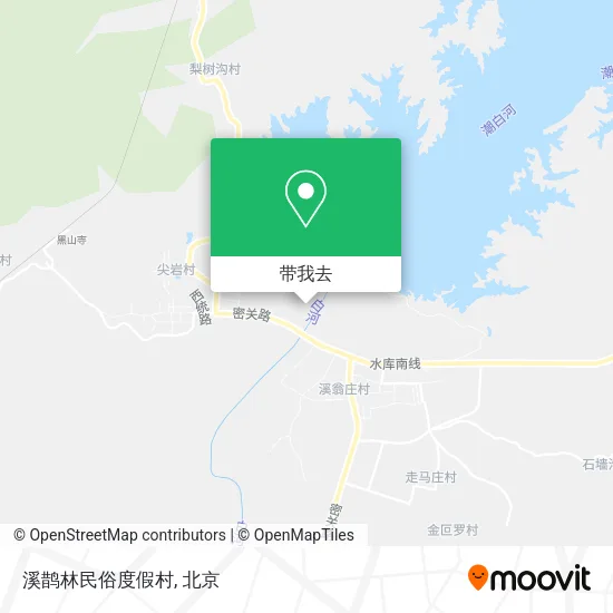 溪鹊林民俗度假村地图