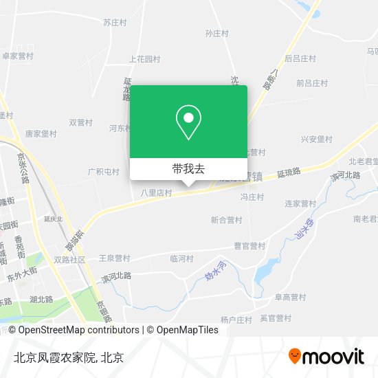 北京凤霞农家院地图