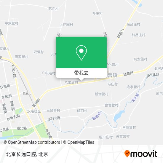 北京长远口腔地图
