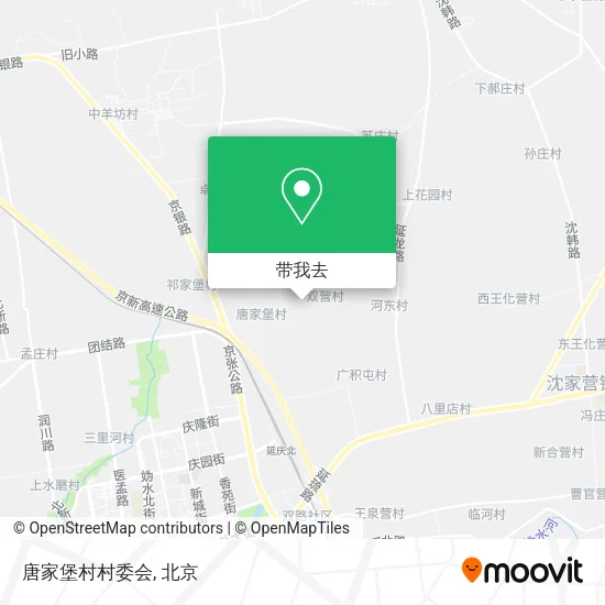 唐家堡村村委会地图