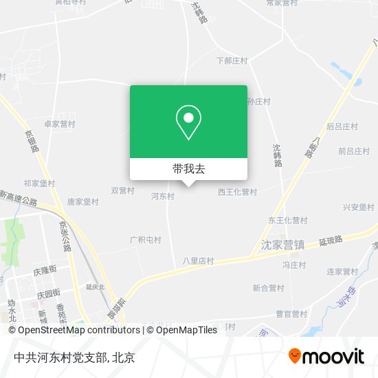 中共河东村党支部地图