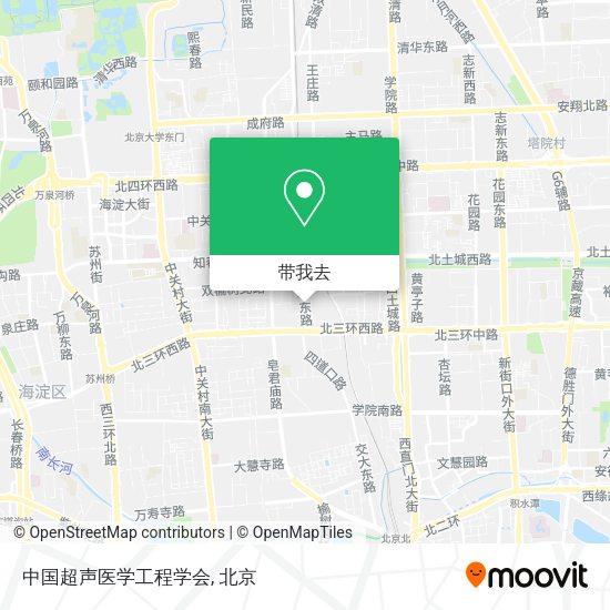 中国超声医学工程学会地图